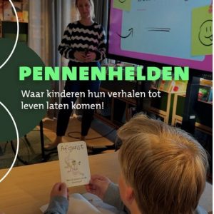 Pennenhelden in de bieb